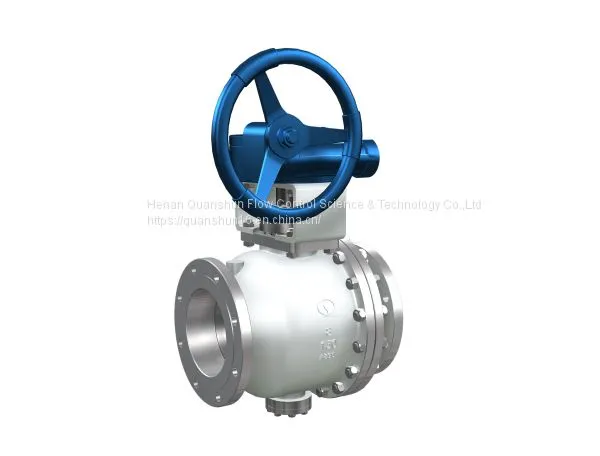 API Trunnion Two-piece Ball Valve