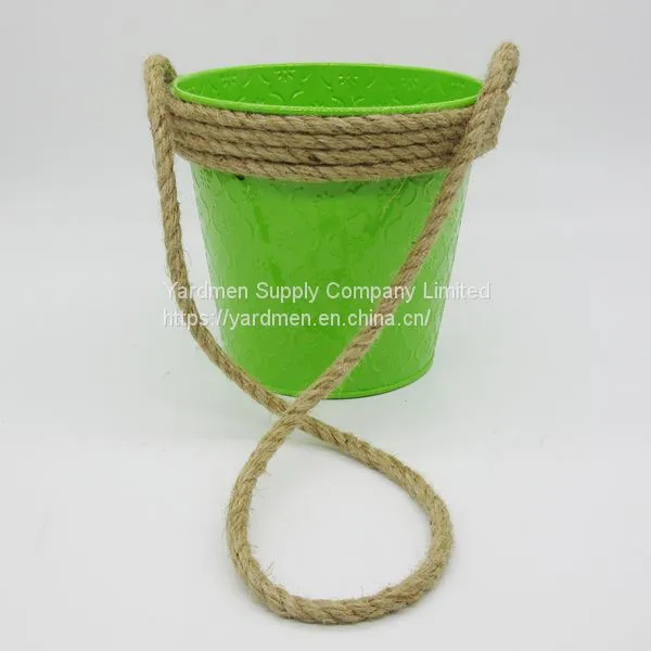 2018 Cheap Price Metal Flower Bucket Garden Pot photo-5