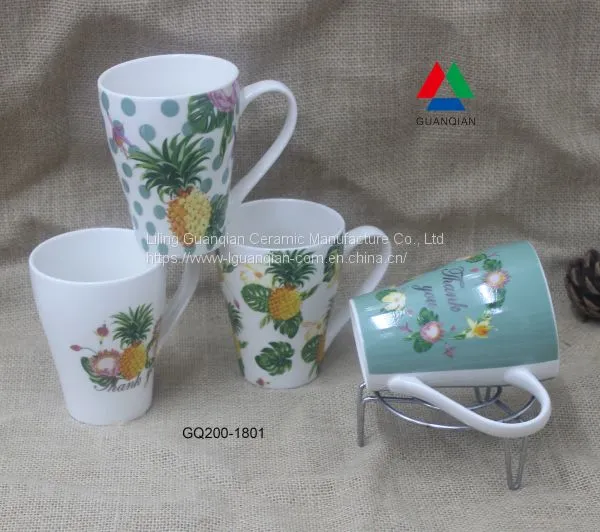 New Design Good Quality 11oz New Bone China Mug photo-5