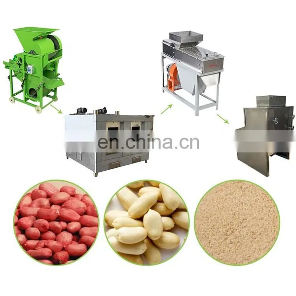 Roasted Peanut Skin Peeling Machine/wet Peanut Red Skin Shucking Machine/dry Type Peanut Peeling Machine photo-3