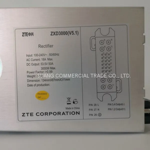 New Product ZTE ZXD3000 V5.1 Rectifier for Telecom, Communication Power photo-5