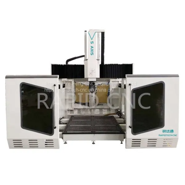 Factory! 3d Cnc Wood Carving Router 5 Axis Cnc Wood Carving Machine