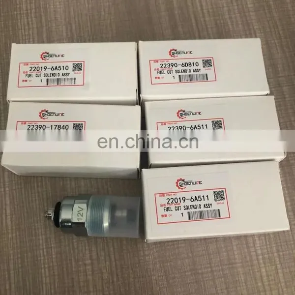 SHGENUINE 12V Fuel Shut-off Solenoid Valve for HILUX Land Cruiser 22390-17840 22390-6D810 22390-6A511 22019-6A511 22019-6A510 photo-3