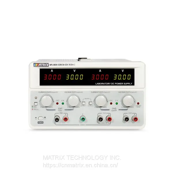 MPS-6005H-3 Триканальный линейный источник постоянного тока с четырехзначным дисплеем