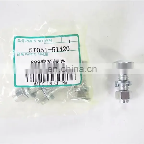 Cheap Kubota Combine Harvester Spare Parts 5T051-5142 BOLT SQ NECK photo-4