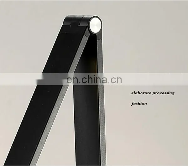 Custom LOGO OEM Modern Metal Bedside Led Table Lamp Phone Wireless Charging Desk Lamp photo-5