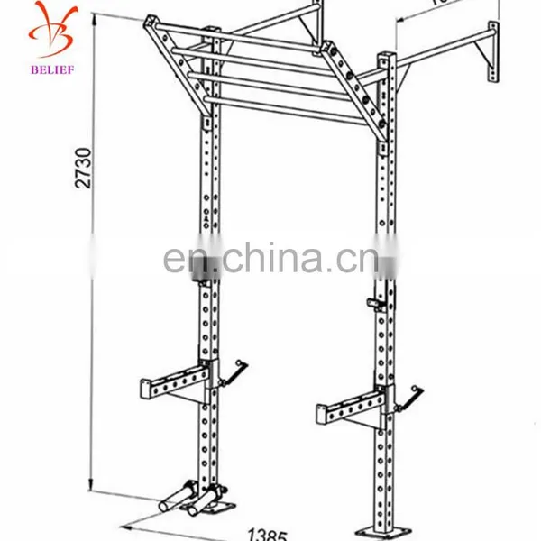 Multifunctional Wall Mounted Crossfit Rig Pull up photo-3
