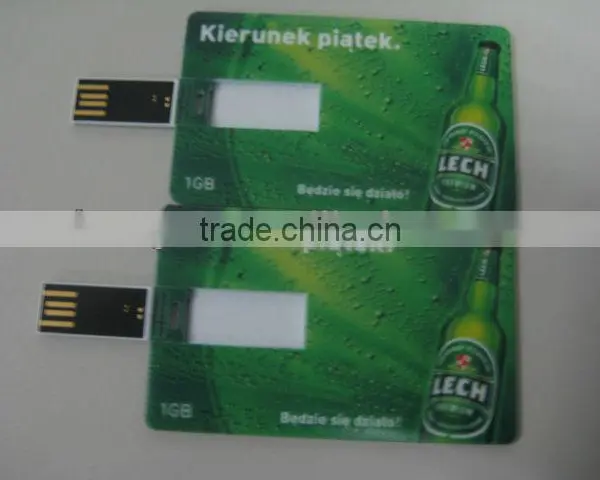 Logo Printing, Business Gift,credit Card Usb Flash Drive 1g/2g/4g/8g/16g photo-2