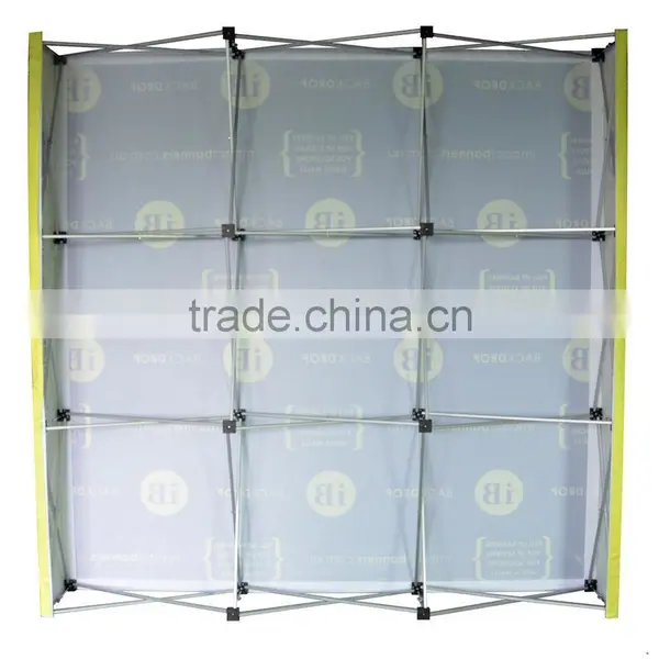 3x3 Advertising Tradeshow Velcro Pop Up Display Backdrop photo-4