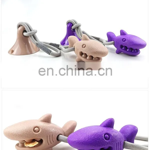 Interactive TPR and Rope Dog Play Toy the New Upgrade Pet Toy Durable Put Treats Inside photo-5