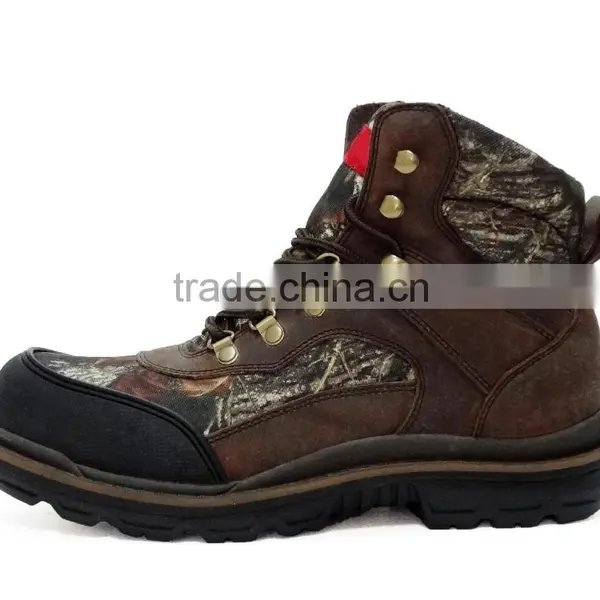 Durable Canvas Camouflage Upper With 3M Thinsulate Insulation Mens Hiking Boots photo-2
