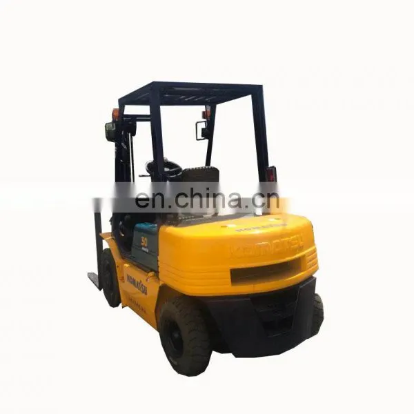 Diesel Forklift Used Komatsu Good Working Efficiency Two Mast Lifting Machinery for Sale photo-4