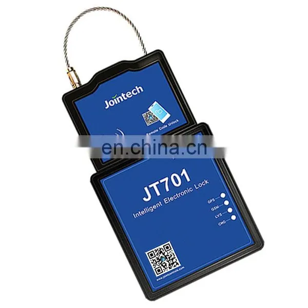 High Security Container GPS Lock Tracker JT701 Support Unlocking via RFID Cards From Jointech