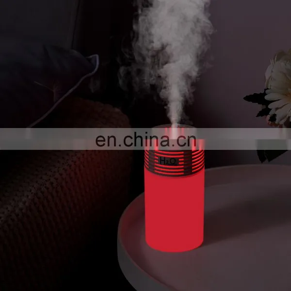 300ml Rechargeable Ultrasonic Cool Mist Fogger Humidity Control Mini Usb Air Humidifier With Led Light photo-2