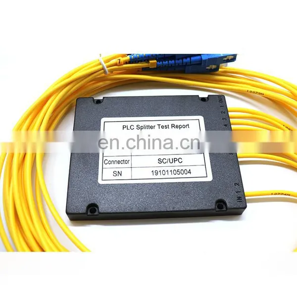 1x8 PLC Fiber Optic Splitter In ABS Box PLC Splitters photo-5