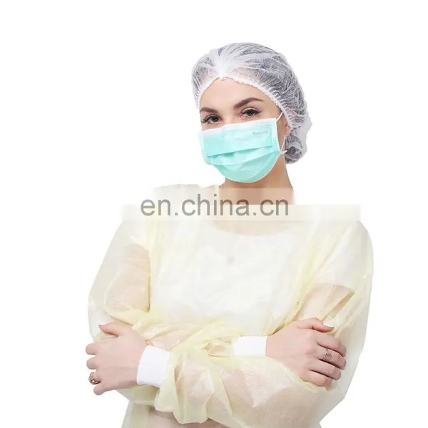 Morntrip Non Woven Polypropylene Protection Waterproof Disposable Isolation Gown photo-4