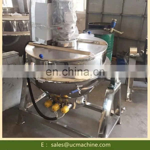 Cake Mixer/baking Machine/mixing Machine Planetary Mixer Tiltable Jacket Kettle for Soup photo-5