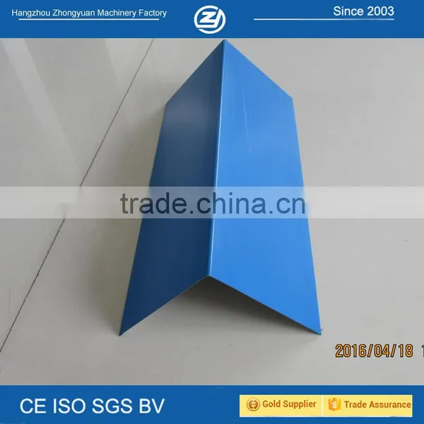 GI/PPGI/Stainless Steel L/V Shape Gutter Forming Machine photo-3