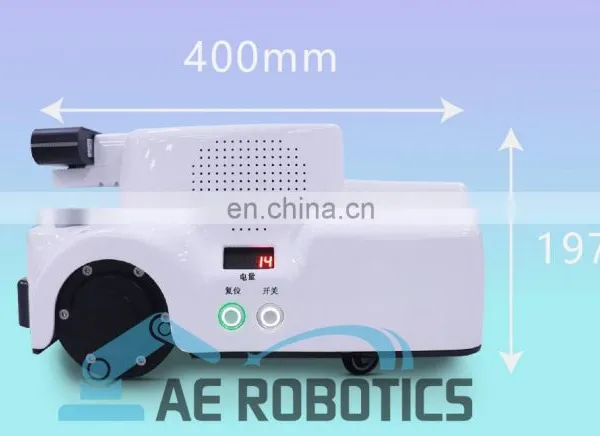 Desktop Mobile Robot UGV R-300 Unmanned Ground Vehicle Small Size and Large Capacity Can Autonomously Navigate Visual Capture photo-2