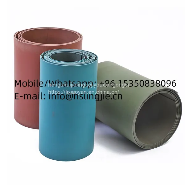 Factory Wholesale 0.5mm 0.8mm 1.0mm 1.2 1.5mm 2.0 2.5 3.0mm Width100 300mm Blue/Green Color PTFE Turcite b Sheet for Cnc Machine