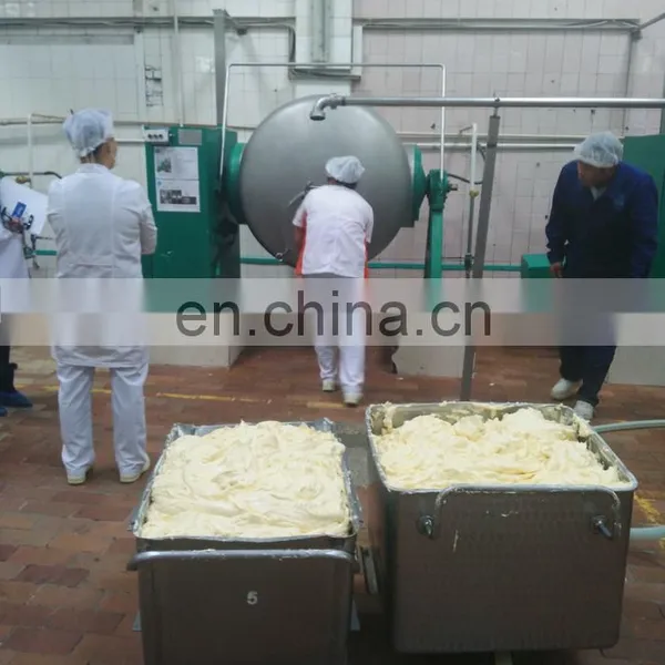 Industrial Dairy Milk Butter Mixer Mixing Unit Ghee Production Line Making Equipment Butter Churn Churning Machine photo-3