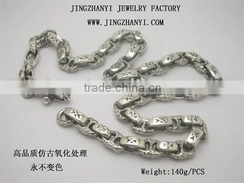 Sterling Silver Bracelet With Punk Style ORDER-11247N(Custom Design)