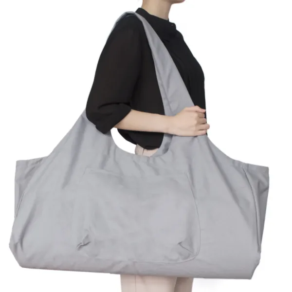 Custom Logo Multi Purpose Carry All Gym Accessories Womens Gym Yoga Tote Bag Yoga Mat Bag photo-2