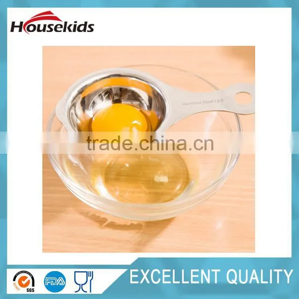 Egg Separator 304 Stainless Steel (188) Egg Yolk Separator Egg White Separator Food Grade Kitchen Gadget photo-4