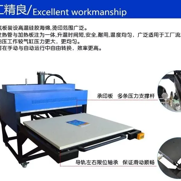 Manufacturer Direct Sales of Pneumatic Sublimation Machine, Hydraulic Sublimation Machine, Large Format Press Ironing Machine photo-4