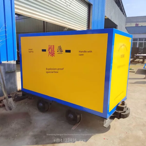 Explosive Vehicle for Coal Mines, Blasting Equipment Transport Vehicle, Gauge 600, Anti-static, Anti-theft and Explosion-proof Underground photo-2