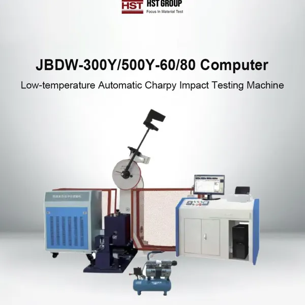 300J Computer Control Low-temperature Impact Testing Machine(RT to -60℃) 300J Impact Testing Machine HST- JBDW-300Y-60 photo-3