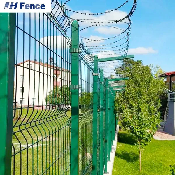 Waterproof Factory Manufacturer 3D Welded Wire Mesh Fence Panel photo-6