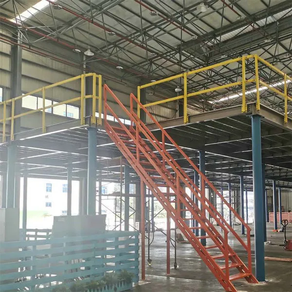 Galvanized Steel Mezzanine Racking for Warehouse Storage Solutions