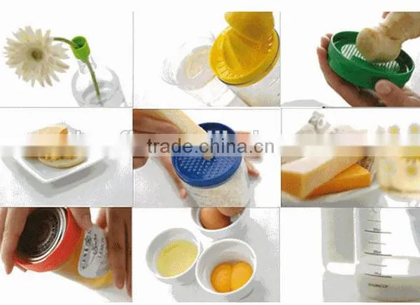 8 Pcs Plastic Multi-function Kitchen Tools Set photo-5