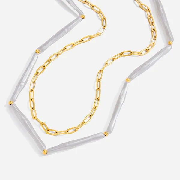 316L Stainless Steel Necklace - Sea Water Resistant & Sweat Proof