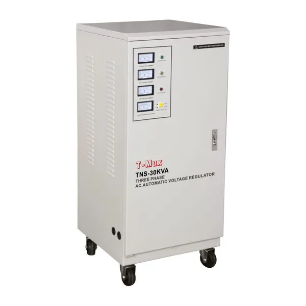 Three Phase 380V AC Voltage Stabilizer 30kVA 60kVA 100kVA for Textile Manufacturing