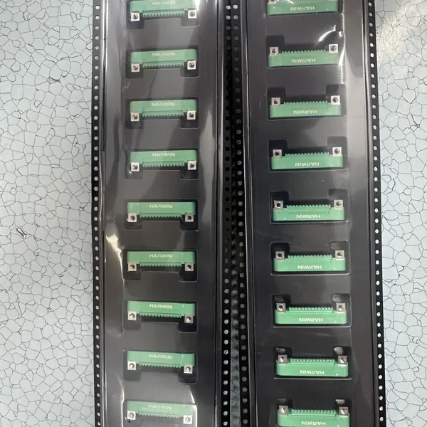 Harwin G125-MH12605M4P 26Pin Double Row Right Angle Through Hole Male Seat 1.25mm Spacing Gecko-SL Threaded Locking High Reliability Connector photo-2