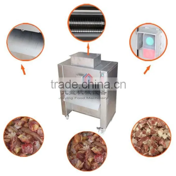 TJ-300 Commercial Stainless Steel Chicken Poultry Meat Cutting Machine Price For Sale photo-2
