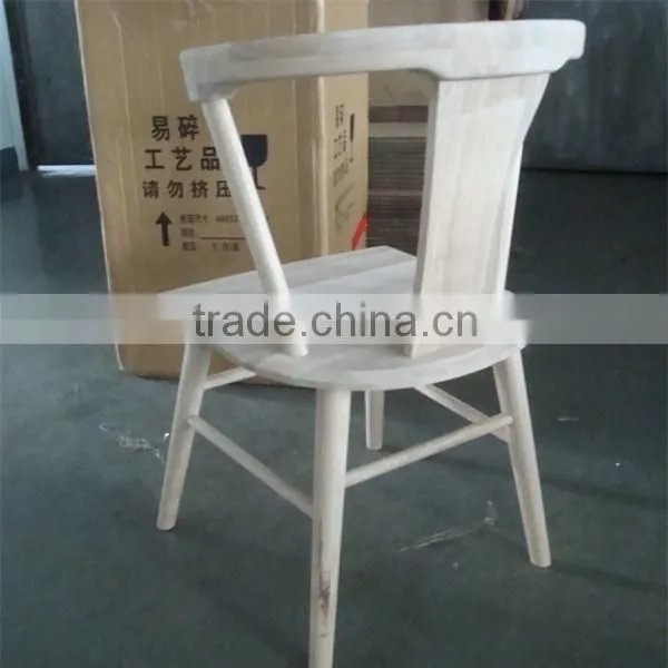 RCH-0728 Scandinavian Ash Wood Armrest Dining Chair photo-3