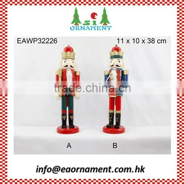 Christmas Ornament of Christmas Wood Nutcrackers