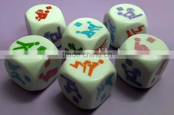 Adult Glowing Dice for Sexy Dice Game photo-4