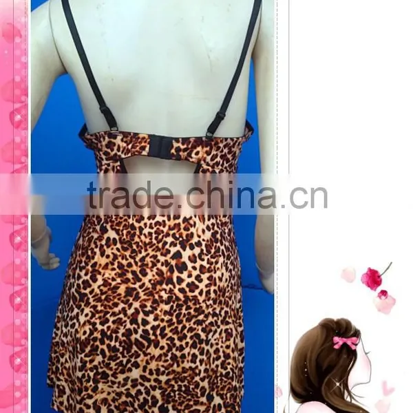 Sexy Animal Printed Lingerie, Sexy Babydoll photo-3