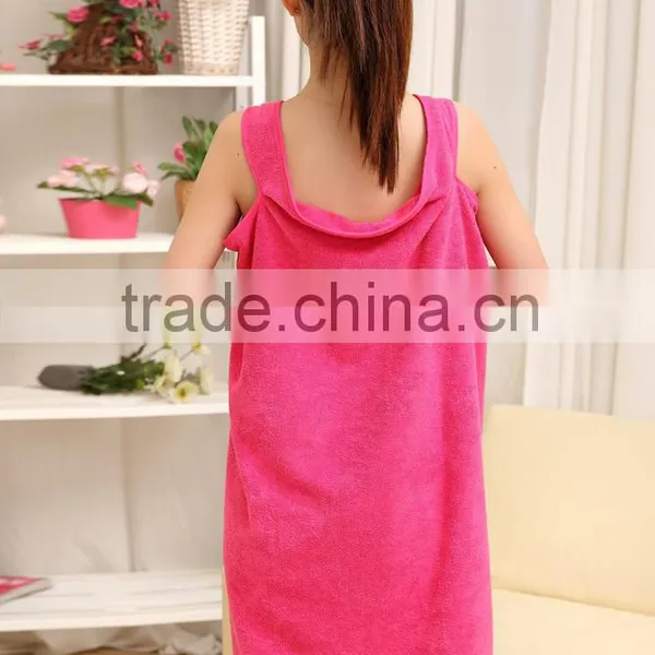 Wholesale Plain Microfiber Beach Towel Dress photo-5