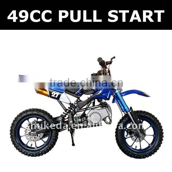 Pull start engine gas pocket bikes,motorcycle 49cc, kick start moto