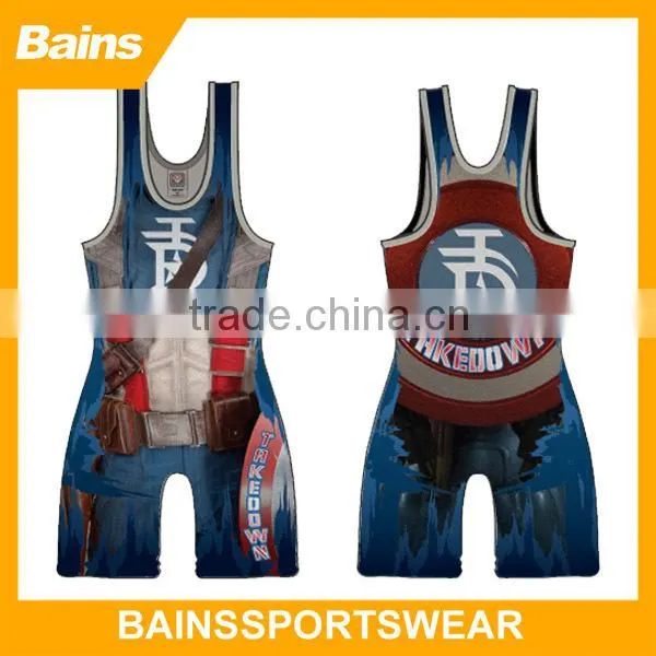 Unique Design Cheap Wrestling Singlets for Sale&china Custom Wrestling Singlets&sublimation Wrestling Singlets for Sale
