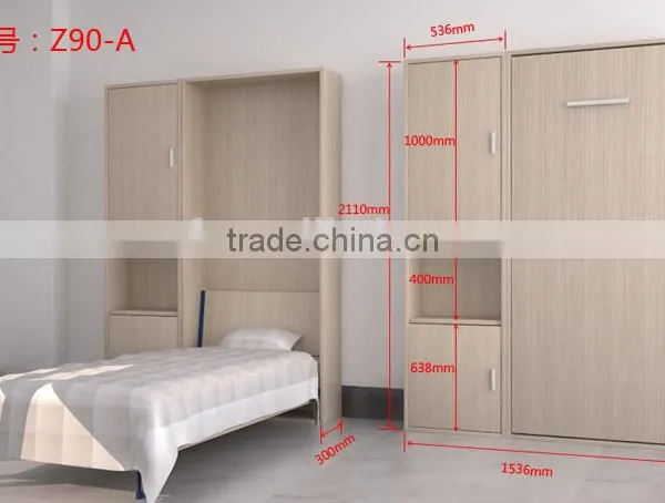 Sample and Cheap Folding Space Save Wall Bed (SZ-WBAZ90-A)