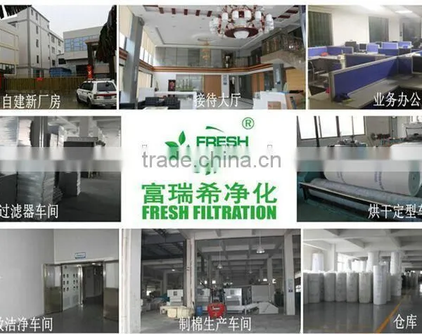 FRS-30 FRESH G3 Blue &white Color Air Conditioning Synthetic Filter Media Made in China photo-5