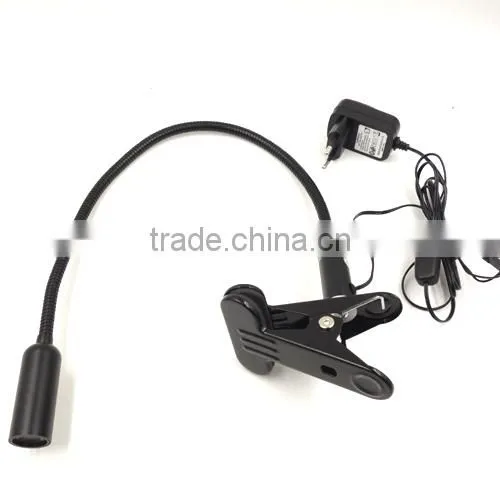 Rechargeable Warm Light Flexible LED Book Reading Light With AC Adapter photo-6