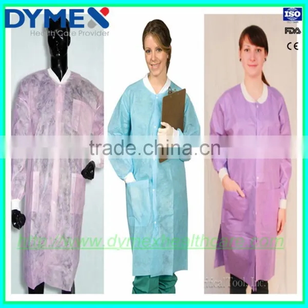 Medical Supplies Disposable Acid Resistant Lab Coat photo-2