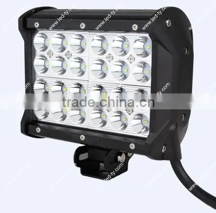 72W Cheap LED Light Bars Aluminum Housing LED Driving Light Bar 6.5 Inch LED Work Light Bar photo-3